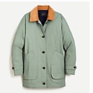 NEW J.Crew M Relaxed Barn Jacket Women's Cotton-Canvas AY711 $158
